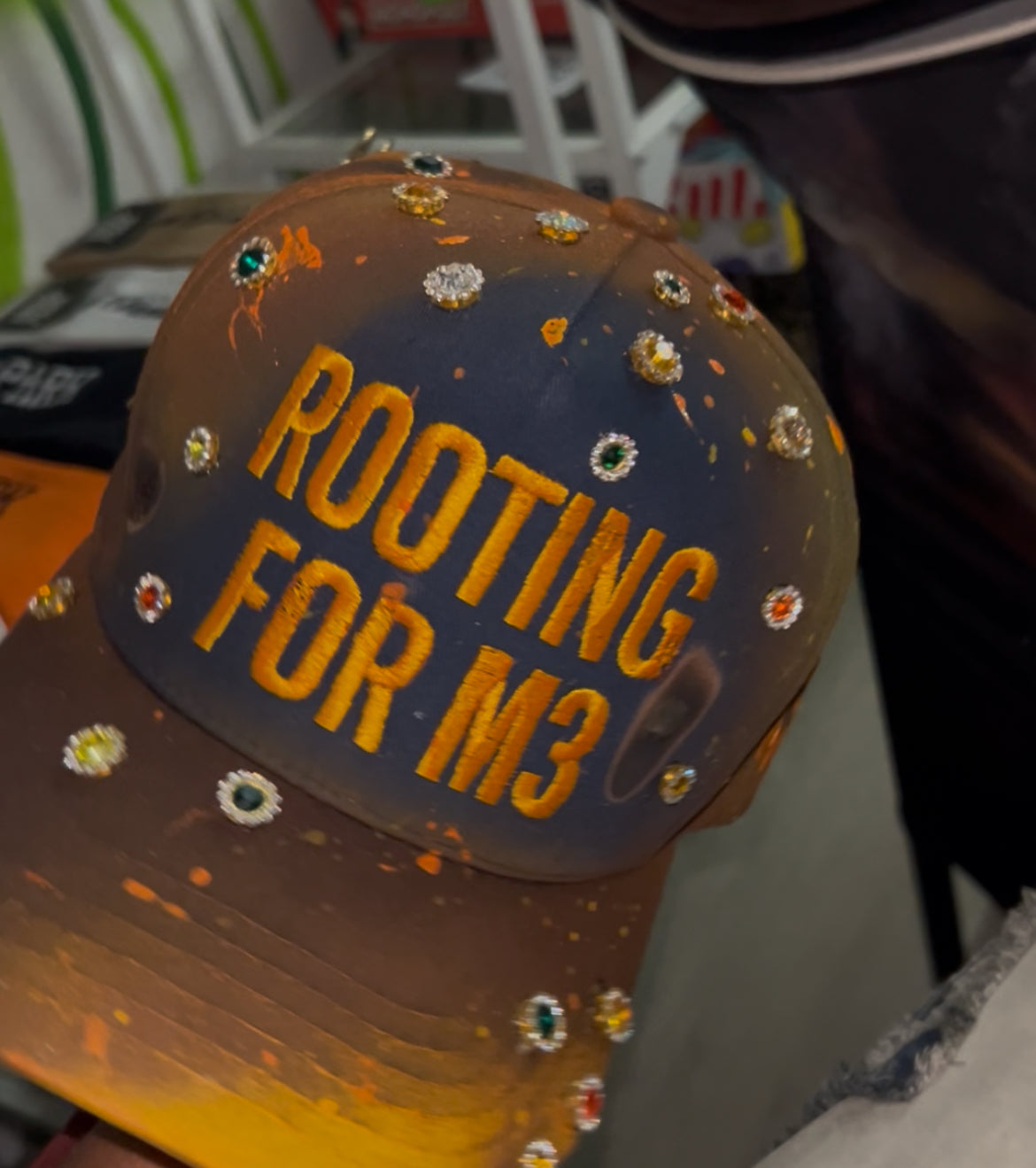Custom Rooting for M3 Cap – 1 of 1