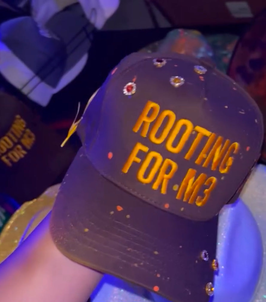 Custom Rooting for M3 Cap – 1 of 1