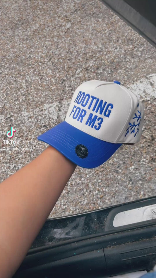 Rooting for M3 Baseball Cap(stock)